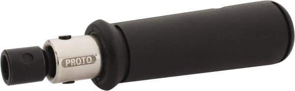 Proto - Preset Pre-Set Interchangeable Head Torque Wrench Assembly - 3 N/m to 150 In/Lb Torque, 6" OAL - Apex Tool & Supply