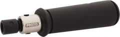 Proto - Preset Pre-Set Interchangeable Head Torque Wrench Assembly - 3 N/m to 150 In/Lb Torque, 6" OAL - Apex Tool & Supply