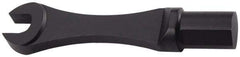 Proto - 14mm Open End Torque Wrench Interchangeable Head - 695 In/Lb Max Torque, Use with Proto Torque Wrenches - Apex Tool & Supply