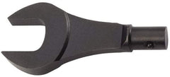 Proto - 30mm Open End Torque Wrench Interchangeable Head - 3,600 In/Lb Max Torque, Use with Proto Torque Wrenches - Apex Tool & Supply