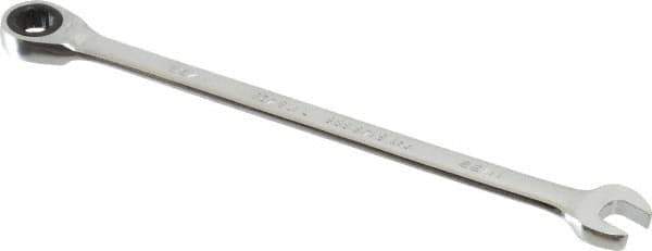 Blackhawk by Proto - 11/32" 12 Point Combination Wrench - 15° Head Angle, 6-7/8" OAL, Steel, Chrome Finish - Apex Tool & Supply