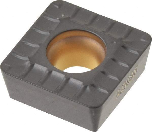 Kennametal - SPPX120412 MD Grade KCU25 Carbide Indexable Drill Insert - TiCN/Al2O3 Finish, 0.494" Inscribed Circle - Apex Tool & Supply