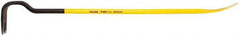 Stanley - 36" OAL Wrecking Bar - 5-21/64" Wide, Spring Steel - Apex Tool & Supply