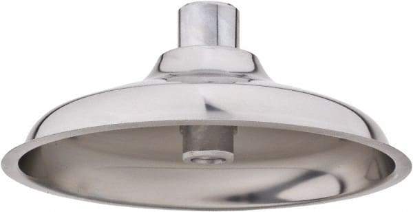 Haws - 1" Inlet, 10-5/8" Long x 10-5/8" Wide x 4-9/16" High x 3/32" Thick, Stainless Steel Plumbed Wash Station Showerhead - Compatible with Emergency Showers, Combination Drench Shower & Eye/Face Wash Stations - Apex Tool & Supply