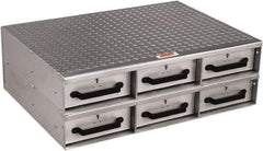 Jobox - 36" Wide x 12" High x 26" Deep Utility Chest - Fits Van Floor or Truck Bed - Apex Tool & Supply