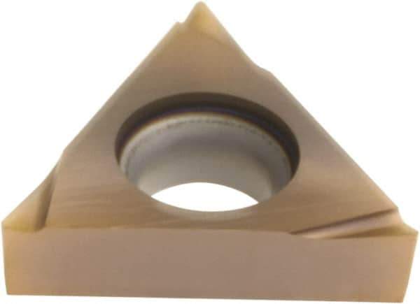 Sumitomo - TBGT521 FY Grade AC530U Carbide Turning Insert - TiAlN/AlCrN Finish, 60° Triangle, 5/32" Inscr Circle, 1/16" Thick, 1/64" Corner Radius - Apex Tool & Supply