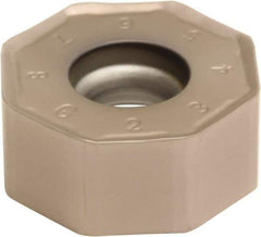 Sumitomo - ONMT05T6 G Grade ACK200 Carbide Milling Insert - Al2O3 Finish, 0.2362" Thick - Apex Tool & Supply