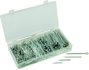 1000 Pc. Cotter Pin Assortment - 1/16" x 1" - 5/32" x 2 1/2" - Apex Tool & Supply