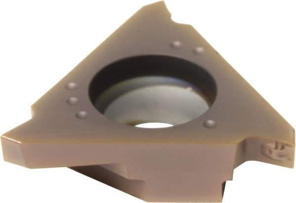 Sumitomo - 4300TGA BF Grade AC530U, 3mm Cutting Width Carbide Grooving Insert - 5.4mm Max Depth of Cut, Right Hand, 0.2997mm Corner Radius, TiAlN/AlCrN Finish - Apex Tool & Supply
