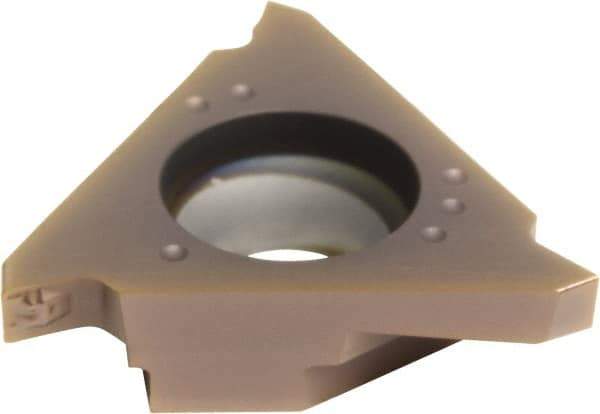 Sumitomo - 4300TGA BF Grade AC530U, 3mm Cutting Width Carbide Grooving Insert - 5.4mm Max Depth of Cut, Left Hand, 0.2997mm Corner Radius, TiAlN/AlCrN Finish - Apex Tool & Supply
