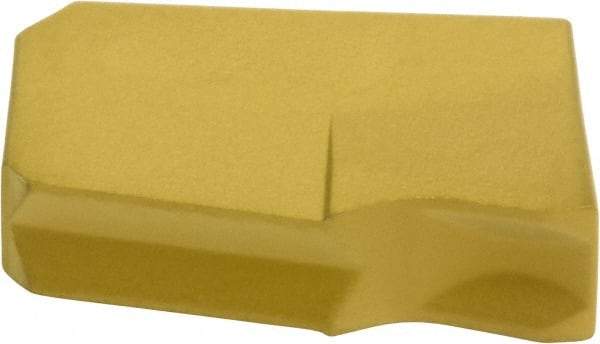Sumitomo - WCF5 AC830P Grade, 0.1969" Cutting Width, Carbide Cutoff Insert - 0° Neutral Lead Angle, 0.0078" Cnr Rad, Al2O3 Coated, Single End - Apex Tool & Supply