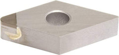Sumitomo - DNMA433 Grade BN2000 PCBN Turning Insert - Uncoated, 55° Diamond, 1/2" Inscr Circle, 3/16" Thick, 3/64" Corner Radius - Apex Tool & Supply