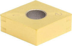 Sumitomo - 4NC-CNGA431 Grade BNC300 PCBN Turning Insert - TiN Finish, 80° Diamond, 1/2" Inscr Circle, 3/16" Thick, 1/64" Corner Radius - Apex Tool & Supply