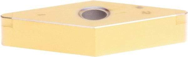 Sumitomo - 2NC-VNGA332 Grade BNC300 PCBN Turning Insert - TiN Finish, 35° Diamond, 3/8" Inscr Circle, 3/16" Thick, 1/32" Corner Radius - Apex Tool & Supply