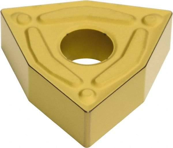 Sumitomo - WNMG431 ENG Grade AC700G Carbide Turning Insert - TiC Finish, 80° Trigon, 1/2" Inscr Circle, 3/16" Thick, 1/64" Corner Radius - Apex Tool & Supply