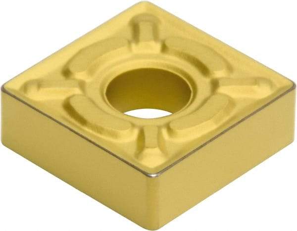 Sumitomo - SNMG433 EGU Grade AC700G Carbide Turning Insert - TiC Finish, 90° Square, 1/2" Inscr Circle, 3/16" Thick, 3/64" Corner Radius - Apex Tool & Supply