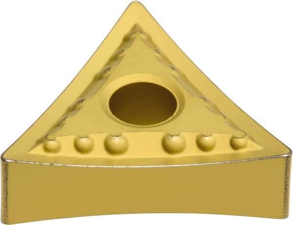 Sumitomo - TNMG331 EUP Grade AC830P Carbide Turning Insert - Al2O3 Finish, 60° Triangle, 3/8" Inscr Circle, 3/16" Thick, 1/64" Corner Radius - Apex Tool & Supply