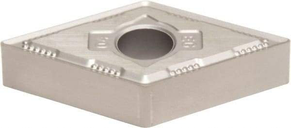 Sumitomo - DNMG432 EEG Grade EH520 Carbide Turning Insert - Uncoated, 55° Diamond, 1/2" Inscr Circle, 3/16" Thick, 1/32" Corner Radius - Apex Tool & Supply