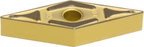 Sumitomo - VNMG333 EGU Grade AC820P Carbide Turning Insert - Al2O3 Finish, 35° Diamond, 3/8" Inscr Circle, 3/16" Thick, 3/64" Corner Radius - Apex Tool & Supply