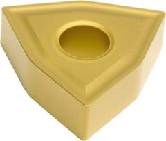 Sumitomo - WNMG432 ENZ Grade AC700G Carbide Turning Insert - TiC Finish, 80° Trigon, 1/2" Inscr Circle, 3/16" Thick, 1/32" Corner Radius - Apex Tool & Supply