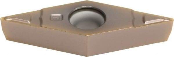 Sumitomo - VBMT331 ESU Grade AC510U Carbide Turning Insert - TiAlN/AlCrN Finish, 35° Diamond, 3/8" Inscr Circle, 3/16" Thick, 1/64" Corner Radius - Apex Tool & Supply