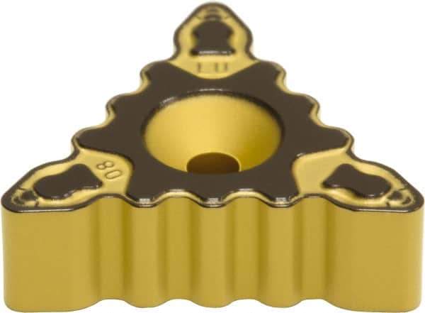 Sumitomo - TRM551712 LU Grade AC700G Carbide Turning Insert - TiC Finish, 55° Triangle, 0.394" Inscr Circle, 0.197 Thick, 3/64" Corner Radius - Apex Tool & Supply