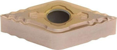 Sumitomo - DNMG431 EFL Grade T3000Z Cermet Turning Insert - TiN/AlN Finish, 55° Diamond, 1/2" Inscr Circle, 3/16" Thick, 1/64" Corner Radius - Apex Tool & Supply