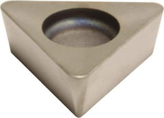 Sumitomo - 3NC-TPGA222 Grade BNC200 PCBN Turning Insert - TiN Finish, 60° Triangle, 1/4" Inscr Circle, 1/8" Thick, 1/32" Corner Radius - Apex Tool & Supply
