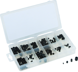 160 Pc. Metric Allen Head Set Screw Asst. - 3mm x 5mm - 10mm x 12mm - Apex Tool & Supply