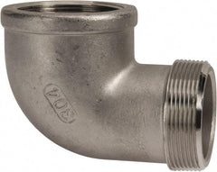 Value Collection - 2" Grade 304 Stainless Steel Pipe 90° Street Elbow - FNPT x MNPT End Connections, 150 psi - Apex Tool & Supply