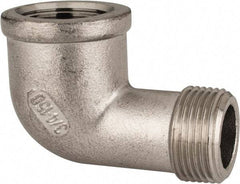 Value Collection - 3/4" Grade 316 Stainless Steel Pipe 90° Street Elbow - FNPT x MNPT End Connections, 150 psi - Apex Tool & Supply