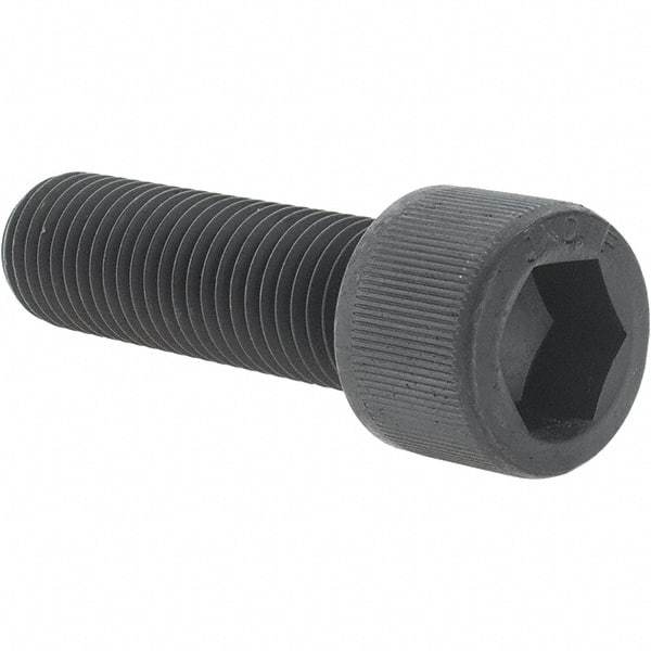 Value Collection - 7/8-9 UNC Hex Socket Drive, Socket Cap Screw - Alloy Steel, Black Oxide Finish, Fully Threaded, 3" Length Under Head - Apex Tool & Supply