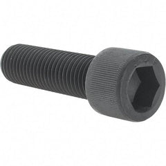 Value Collection - 7/8-9 UNC Hex Socket Drive, Socket Cap Screw - Alloy Steel, Black Oxide Finish, Fully Threaded, 3" Length Under Head - Apex Tool & Supply