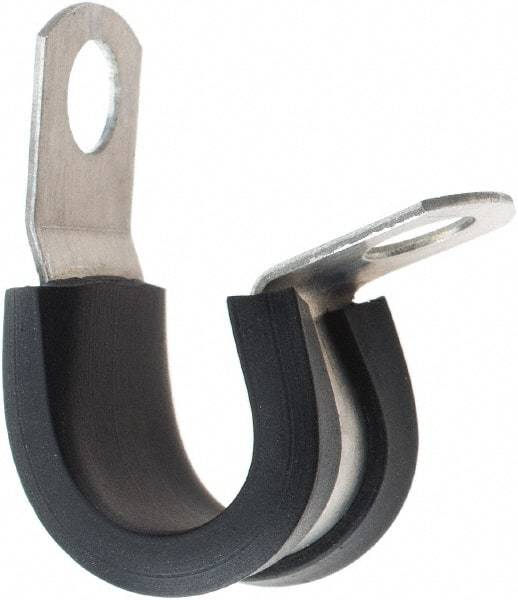 Value Collection - Pipe & Cable Clamps Type: Cushion Clamp Tube Diameter: 3/8 (Inch) - Apex Tool & Supply