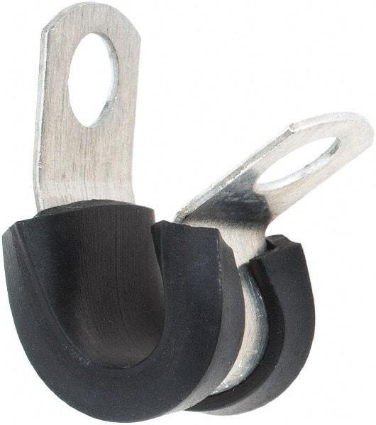 Value Collection - Pipe & Cable Clamps Type: Cushion Clamp Tube Diameter: 1/4 (Inch) - Apex Tool & Supply