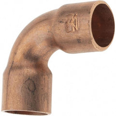 Value Collection - 1/4 x 1/4" Wrot Copper Pipe 90° Elbow - C x C - Apex Tool & Supply