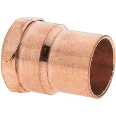 Value Collection - 5/8 x 1/2" Wrot Copper Pipe Adapter - C x F - Apex Tool & Supply
