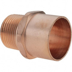Value Collection - 1 x 3/4" Wrot Copper Pipe Adapter - C X M - Apex Tool & Supply