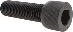 Value Collection - M30x3.50 Metric Coarse Hex Socket Drive, Socket Cap Screw - Grade 12.9 Alloy Steel, Black Oxide Finish, Fully Threaded, 100mm Length Under Head - Apex Tool & Supply