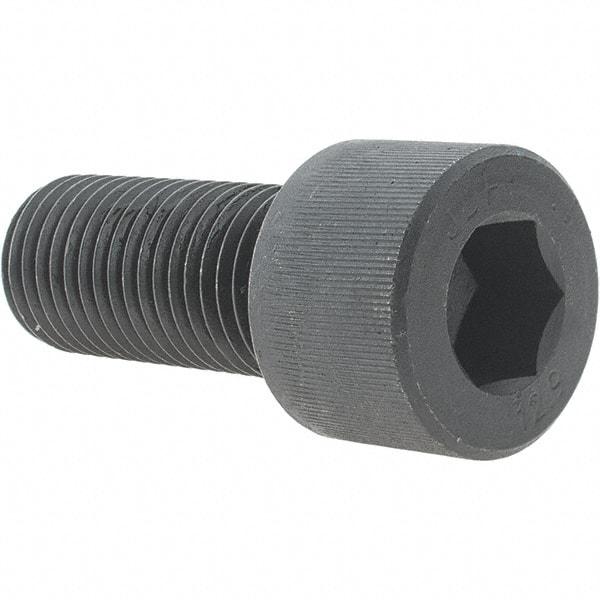 Value Collection - M30x3.50 Metric Coarse Hex Socket Drive, Socket Cap Screw - Grade 12.9 Alloy Steel, Black Oxide Finish, Fully Threaded, 70mm Length Under Head - Apex Tool & Supply