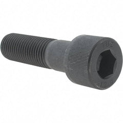 Value Collection - M30x3.50 Metric Coarse Hex Socket Drive, Socket Cap Screw - Grade 12.9 Alloy Steel, Black Oxide Finish, Partially Threaded, 110mm Length Under Head - Apex Tool & Supply