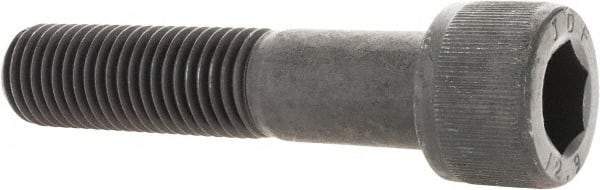 Value Collection - M24x3.00 Metric Coarse Hex Socket Drive, Socket Cap Screw - Grade 12.9 Alloy Steel, Black Oxide Finish, Partially Threaded, 110mm Length Under Head - Apex Tool & Supply