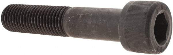 Value Collection - M24x3.00 Metric Coarse Hex Socket Drive, Socket Cap Screw - Grade 12.9 Alloy Steel, Black Oxide Finish, Partially Threaded, 120mm Length Under Head - Apex Tool & Supply