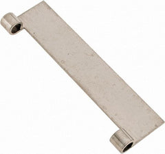 Value Collection - 4" Long x 1" Wide x 0.05" Thick, Keeper Hinge - Stainless Steel - Apex Tool & Supply