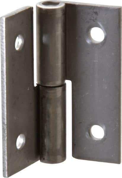 Value Collection - 2" Long x 1.68" Wide x 0.08" Thick, Slip Joint Hinge - Stainless Steel - Apex Tool & Supply