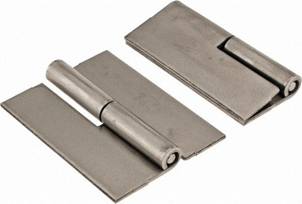 Value Collection - 1.87" Wide x 0.075" Thick, Slip Joint Hinge - Steel, Plain Finish - Apex Tool & Supply