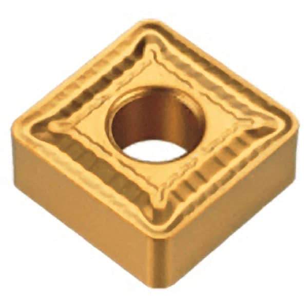 Iscar - SNMG433 GN Grade IC8150 Carbide Turning Insert - TiCN/Al2O3 Finish, 90° Square, 1/2" Inscr Circle, 3/16" Thick, 3/64" Corner Radius - Apex Tool & Supply