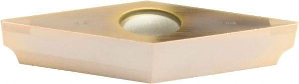 Sumitomo - 2NC-VCGA332 Grade BNC160 PCBN Turning Insert - TiN Finish, 35° Diamond, 3/8" Inscr Circle, 3/16" Thick, 1/32" Corner Radius - Apex Tool & Supply
