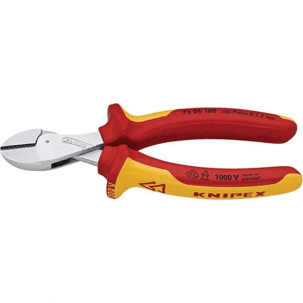 Knipex - Cutting Pliers Type: Diagonal Cutter Insulated: Insulated - Apex Tool & Supply