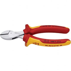 Knipex - Cutting Pliers Type: Diagonal Cutter Insulated: Insulated - Apex Tool & Supply